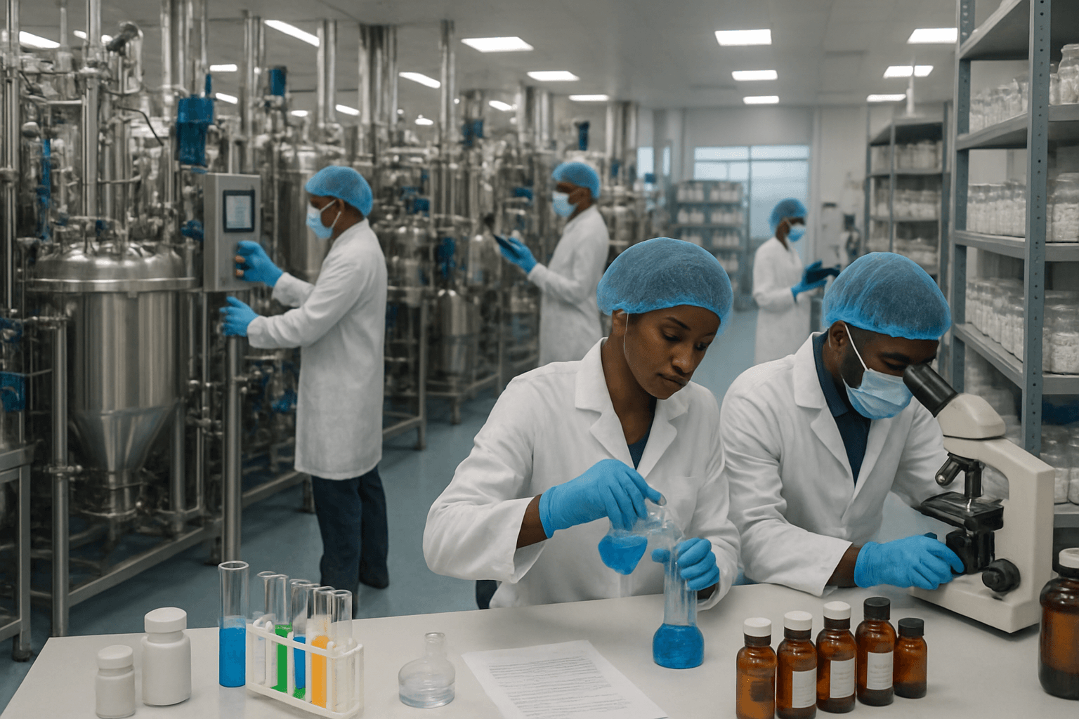 💊 Pharmaceutical Manufacturing image